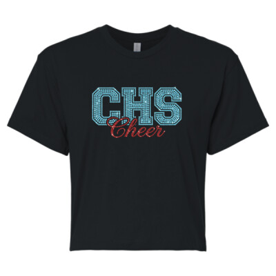 Next Level Crop Tee - CHS Cheer Spangle Thumbnail