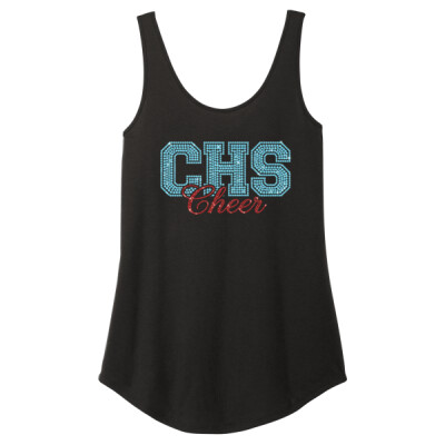 District Triblend Relaxed Tank - CHS Cheer Spangle Thumbnail