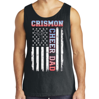Comfort Colors Heavyweight Tank - Cheer Dad Thumbnail