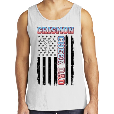 Comfort Colors Heavyweight Tank - Cheer Dad 2 Thumbnail