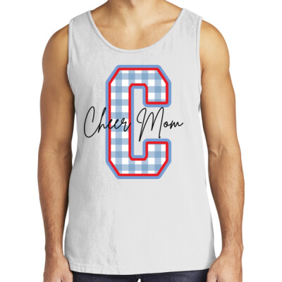 Comfort Colors Heavyweight Tank - Cheer Mom Thumbnail