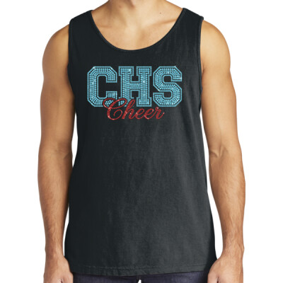 Comfort Colors Heavyweight Tank - CHS Cheer Spangle Thumbnail