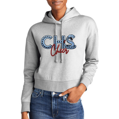 District Crop Fleece Hoodie - CHS Cheer Thumbnail