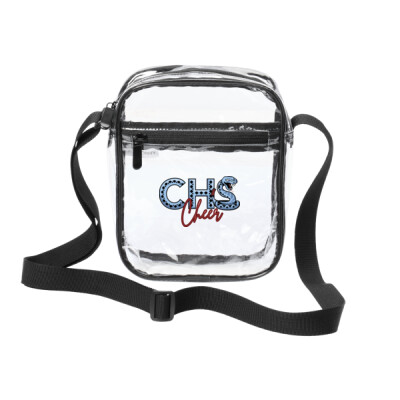 Clear Crossbody Bag - CHS Cheer printed decal Thumbnail