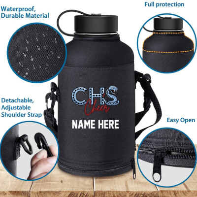 64oz Water Bottle with Personalized Carrying Case Thumbnail